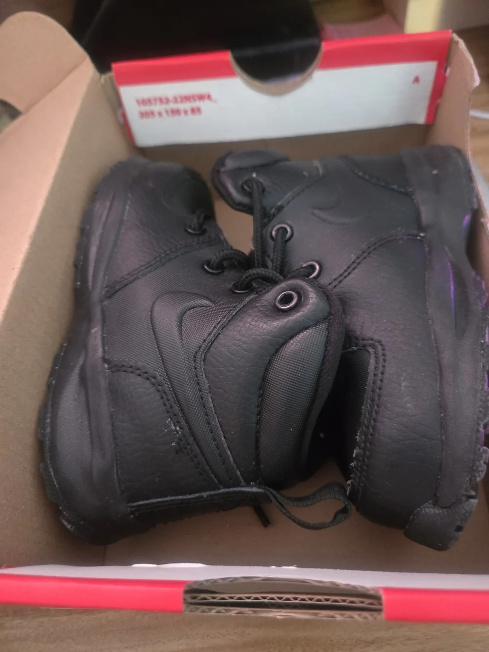 Nike Toddler Manoa Boots Black
